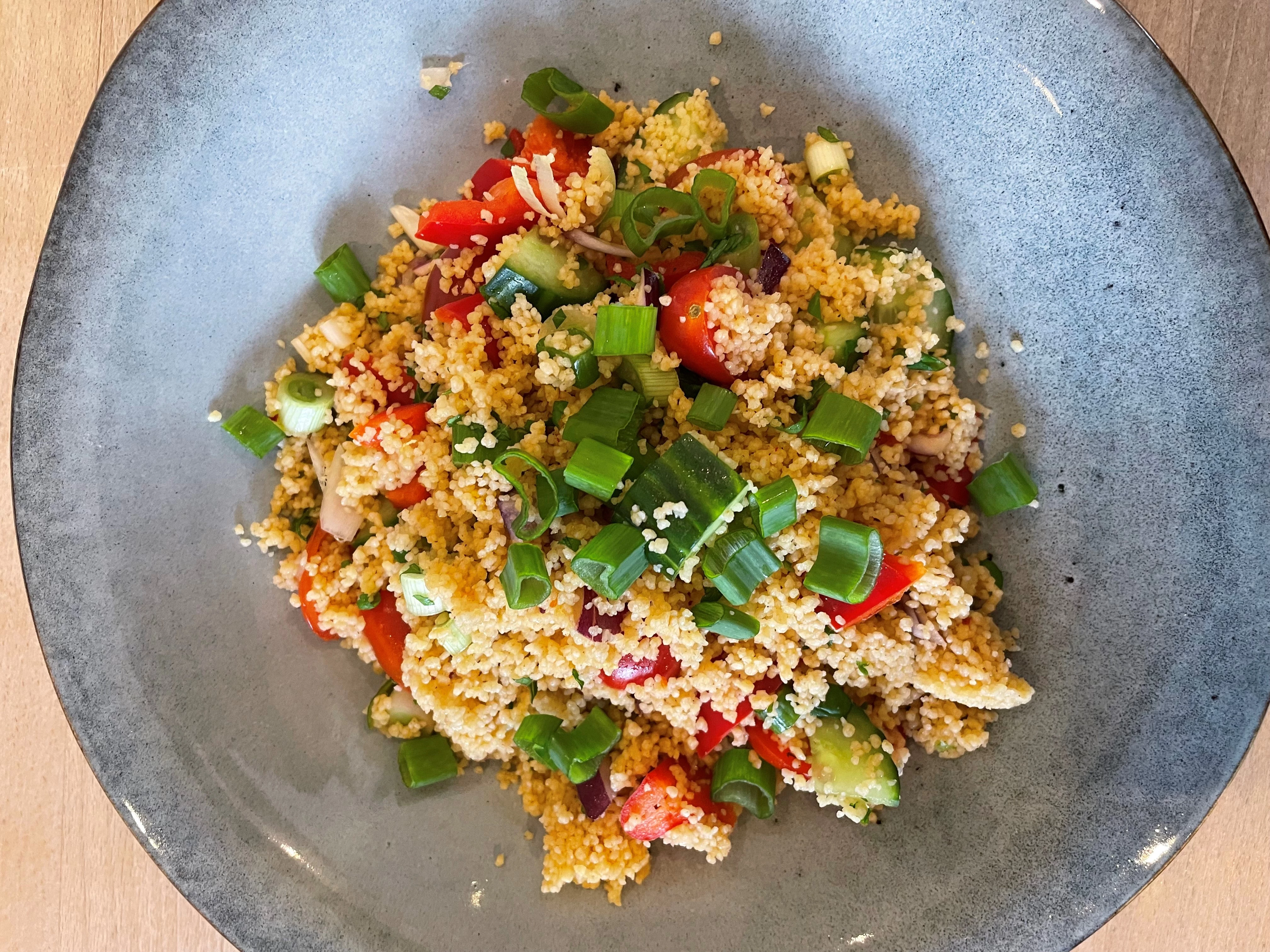 Billede af couscous salat
