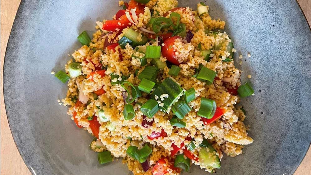 Billede af couscous salat