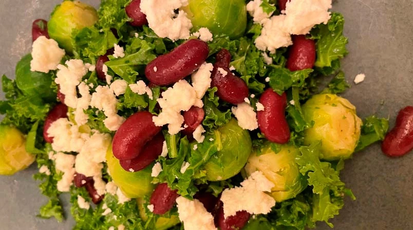 Billede af bønnesalat med kidneybønner